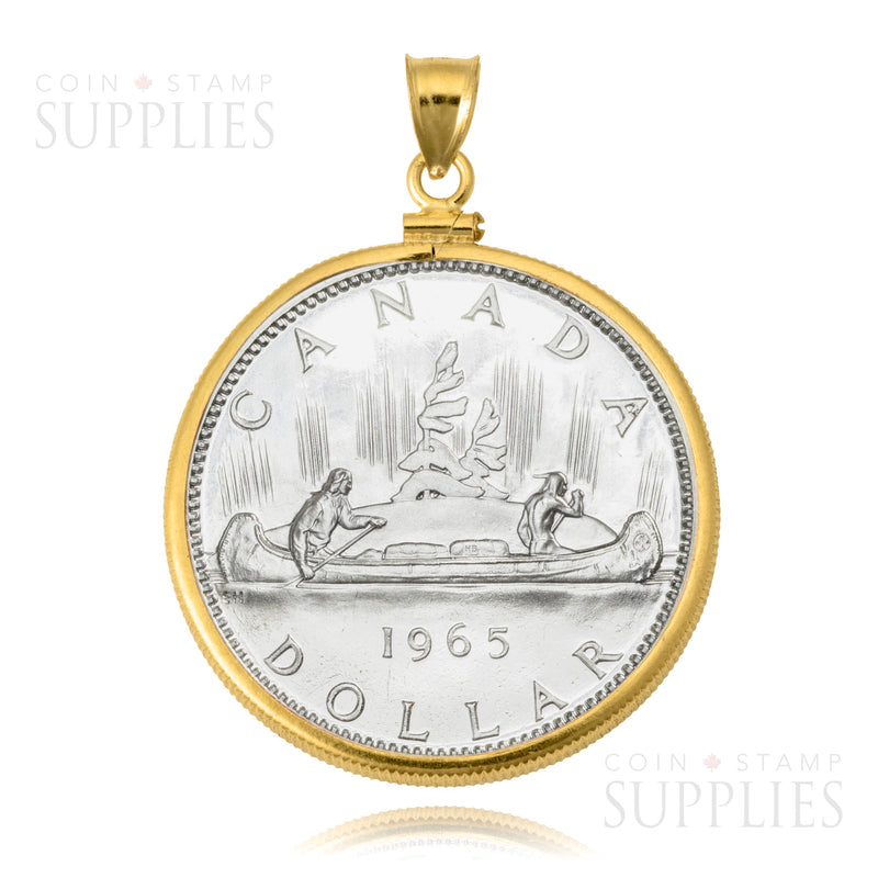 Screw-Top Coin Bezels: Perfect Fit for Your Coins - Silver Dollar Gold Plated image