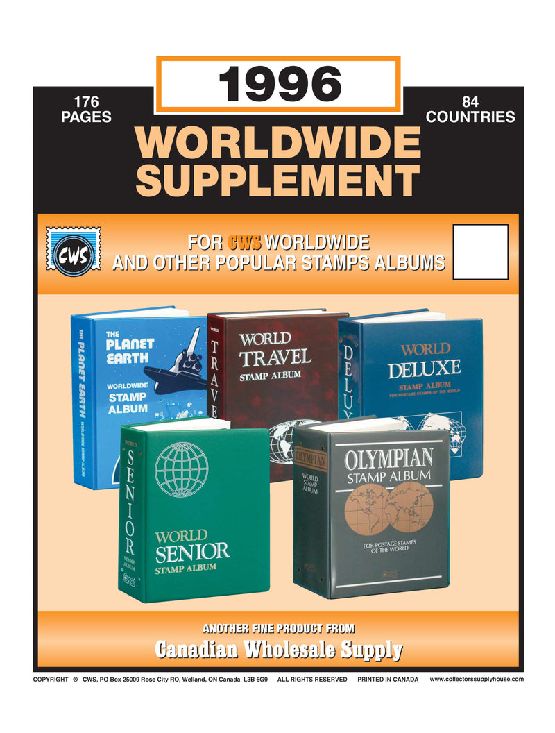CWS WORLDWIDE SUPPLEMENTS – MADE IN CANADA FOR COLLECTORS WHO DEMAND MORE image