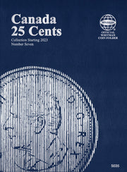 WHITMAN CANADIAN COIN FOLDERS - 25 CENTS NO. 7 image