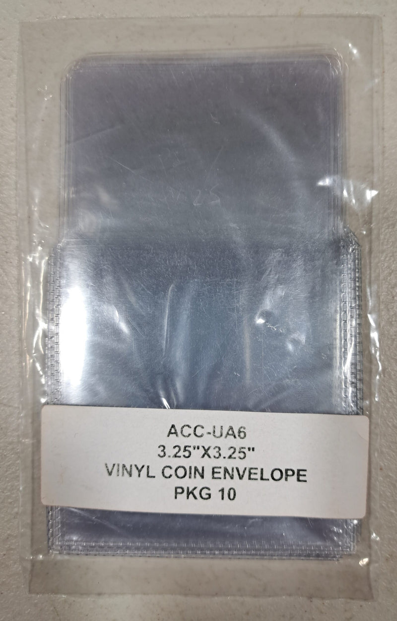 vinyl coin envelope 3.25" x 3.25" image 0