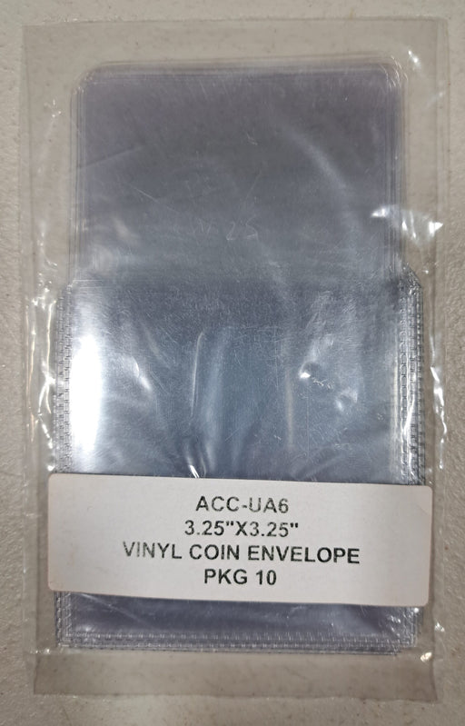 vinyl coin envelope 3.25" x 3.25" image 0