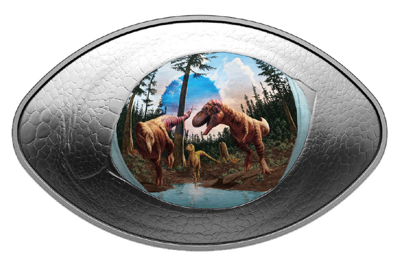 2025 $20 FINE SILVER COIN - DINOSAUR EYE image 0
