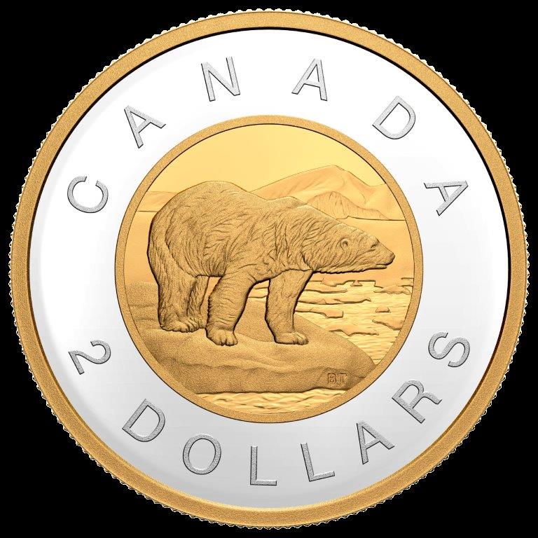 2021 CANADIAN $2 25 YEARS OF THE $2 PIECE: FROM BILL TO COIN NUMISMATIC SET image 3