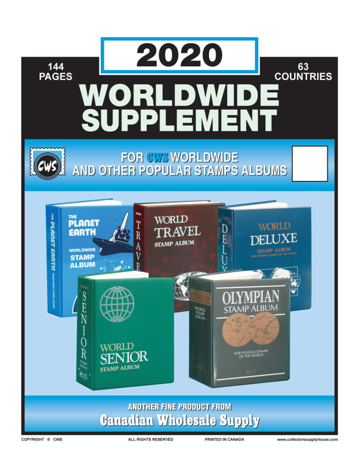 CWS WORLDWIDE SUPPLEMENTS – MADE IN CANADA FOR COLLECTORS WHO DEMAND MORE image