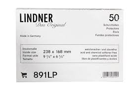 LINDNER COVER &amp; POSTCARD PROTECTORS image 1