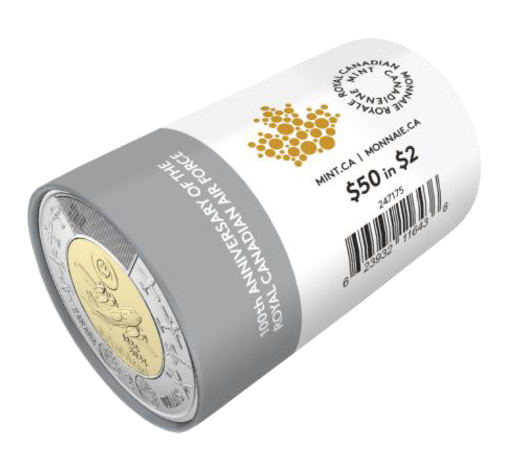 2024 SPECIAL WRAP ROLL - 100TH ANNIVERSARY OF THE ROYAL CANADIAN AIR FORCE image 3