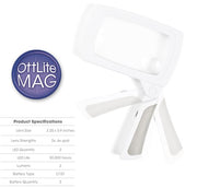 OttLite Folding LED Magnifier 2x image 2