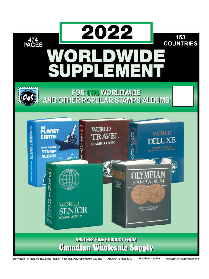CWS WORLDWIDE SUPPLEMENTS – MADE IN CANADA FOR COLLECTORS WHO DEMAND MORE image