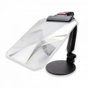 CP-10 Desktop Stand Fresnel Magnifier -- hands free or hand held image 0