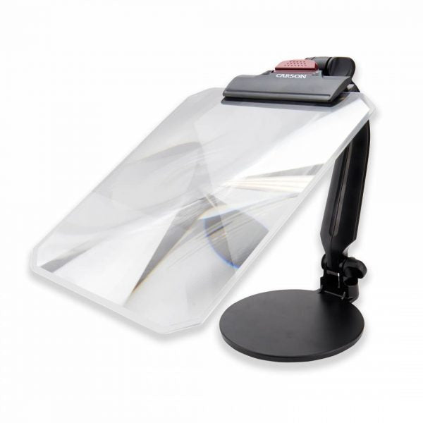 CP-10 Desktop Stand Fresnel Magnifier -- hands free or hand held image 0