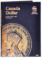 WHITMAN CANADIAN COIN FOLDERS - DOLLARS NO. 1 image