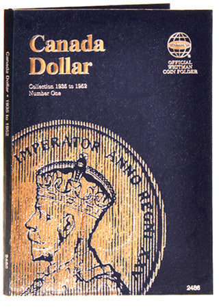 WHITMAN CANADIAN COIN FOLDERS - DOLLARS NO. 1 image
