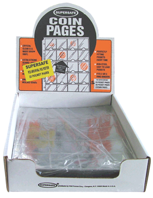 SUPERSAFE 20 Pocket Pages (Archival) - Oversized 9.5x11 image 0