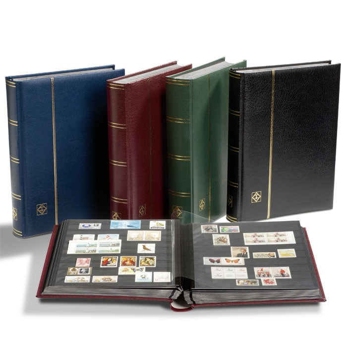 Stockbooks "PREMIUM" with Padded Leather Cover image 1