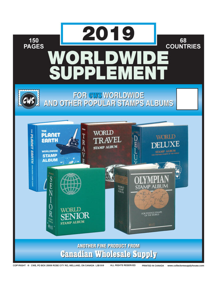 CWS WORLDWIDE SUPPLEMENTS – MADE IN CANADA FOR COLLECTORS WHO DEMAND MORE image