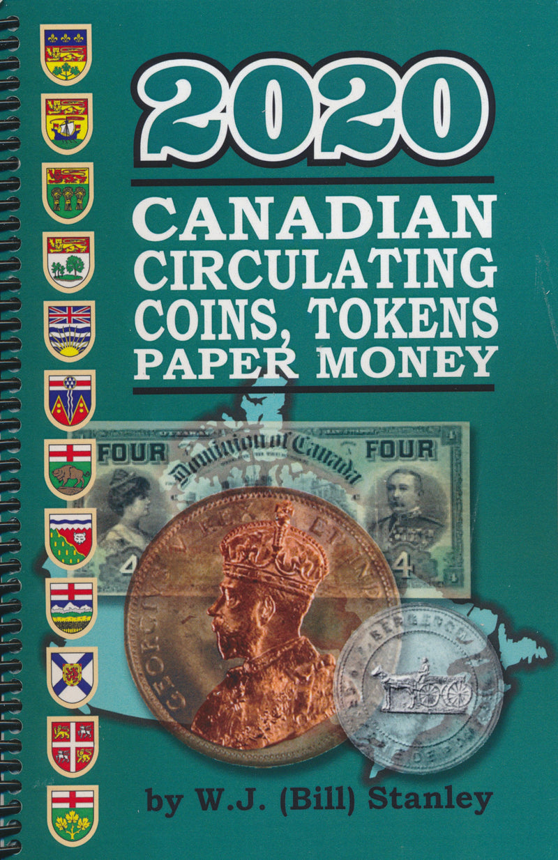 2020 pricing catalogues for Canadian coins, banknotes, tokens and RCM collector coins image 0