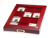 Wooden Coin Box with Glass Insert image 2