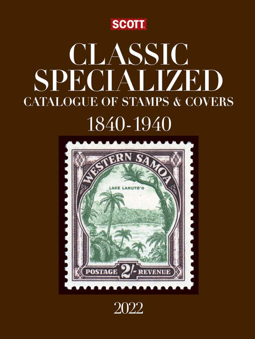 2022 Scott Classic Specialized Catalogue: Stamps and Covers image 0