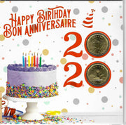 Birthday Coin Gift Card Sets  -- 2022 and prior - 2020 image
