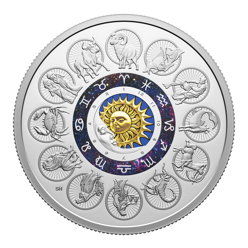 $30 Fine Silver Coin – Signs of the Zodiac image 0