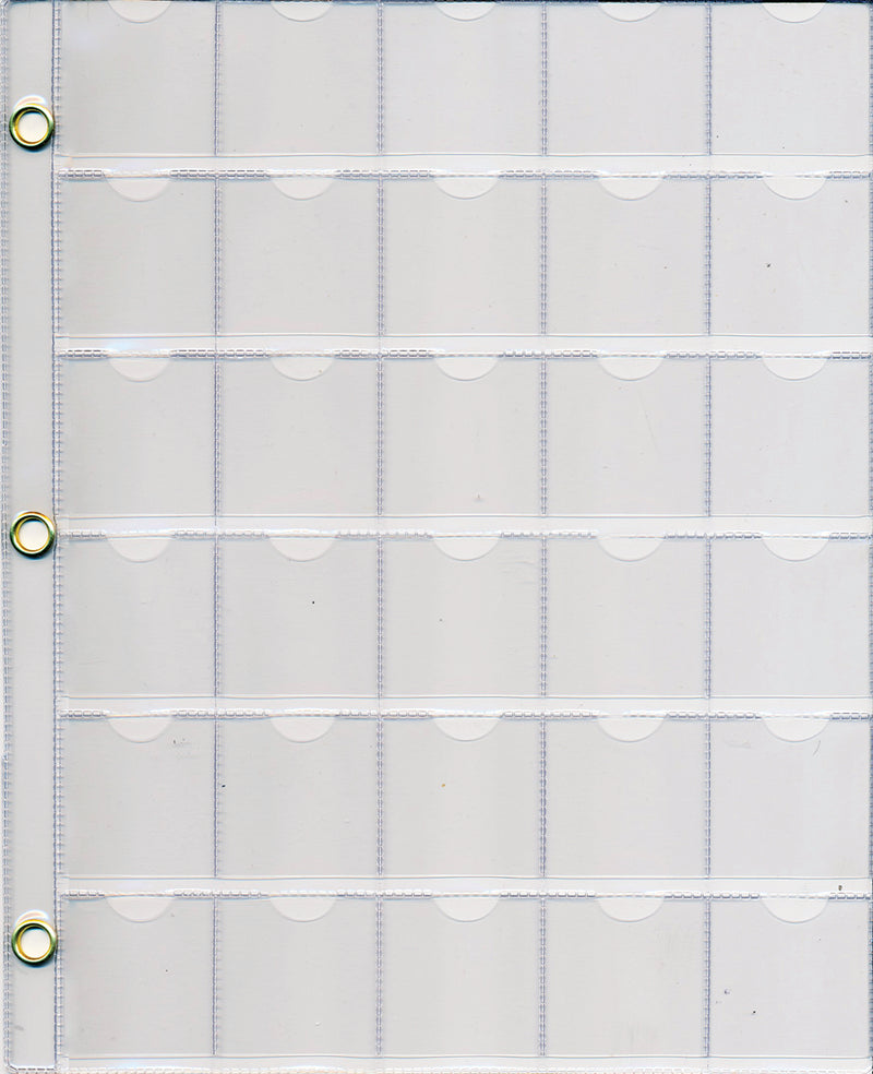 30 POCKET PAGES WITH METAL EYELETS image 0