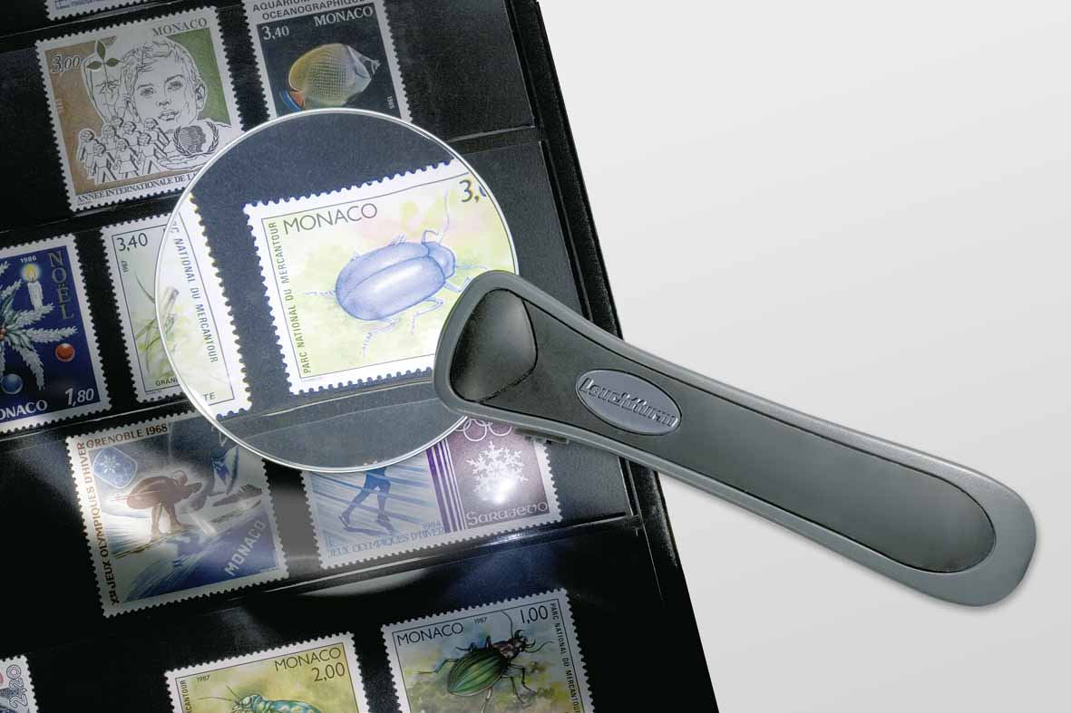 Frameless LED Illuminated Magnifier — Coin & Stamp Supplies