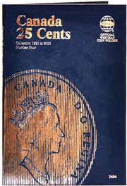 WHITMAN CANADIAN COIN FOLDERS - 25 CENTS NO. 4 image