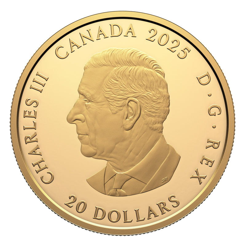 2025 $20 FINE SILVER COIN - THE GILDED SUNDIAL