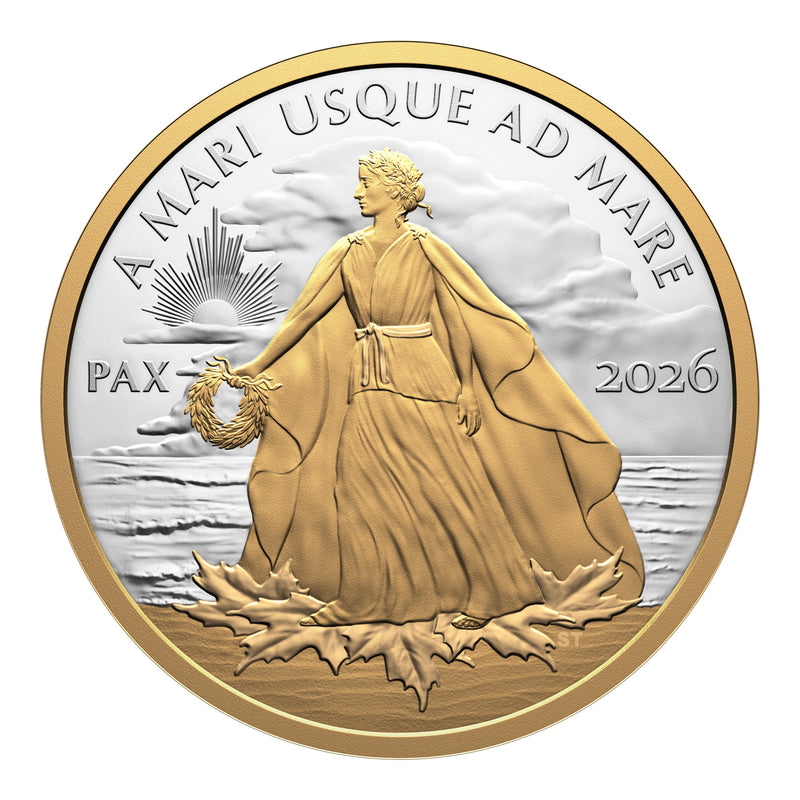 2026 $1 FINE SILVER COIN - PEACE DOLLAR