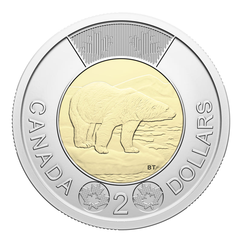 2026  30th Anniversary of the Toonie – Collector’s Edition Non-Circulation $2 Special Wrap Roll