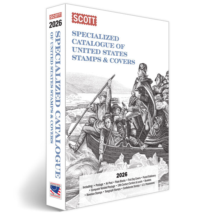 2026 Scott Specialized Catalogue of United States Stamps and Covers