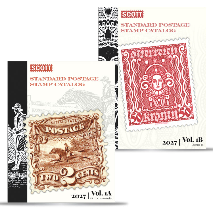 2027 Scott Standard Postage Stamp Catalogue, Vols. 1-6 - free