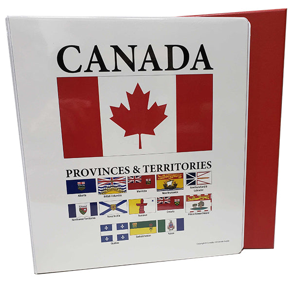 Canada &amp; The Provinces Album and Matching Slip Case. image 0