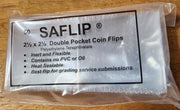 SAFLIPS ARCHIVAL COIN FLIPS - 2.5x2.5 SAFLIPS (50) image