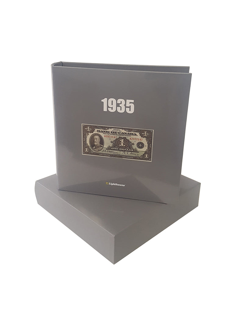 NUMIS Canada Banknote Album Set - 1935 set image