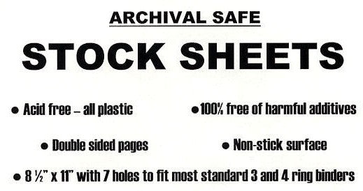 Protect and Display Your Collection with CSS Archival Safe Stock Sheets image 2