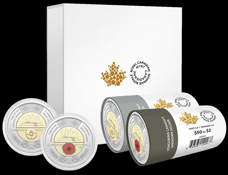2025 $2 Honouring Canada’s Unknown Soldier