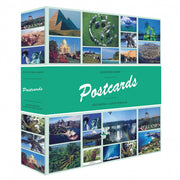 ALBUM POSTCARDS FOR 600 POSTCARDS, WITH 50 BOUND SHEETS image 0