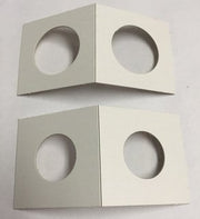 2x2 Coin Holders for stapling, for coins 17.5 mm to 39.5 mm image 2