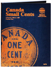 WHITMAN CANADIAN COIN FOLDERS - SMALL CENTS NO. 1 image