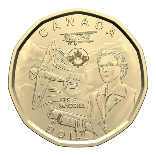 2023 $1 Special wrap rolls honouring Elsie MacGill -- available in colour, non-colour image 0