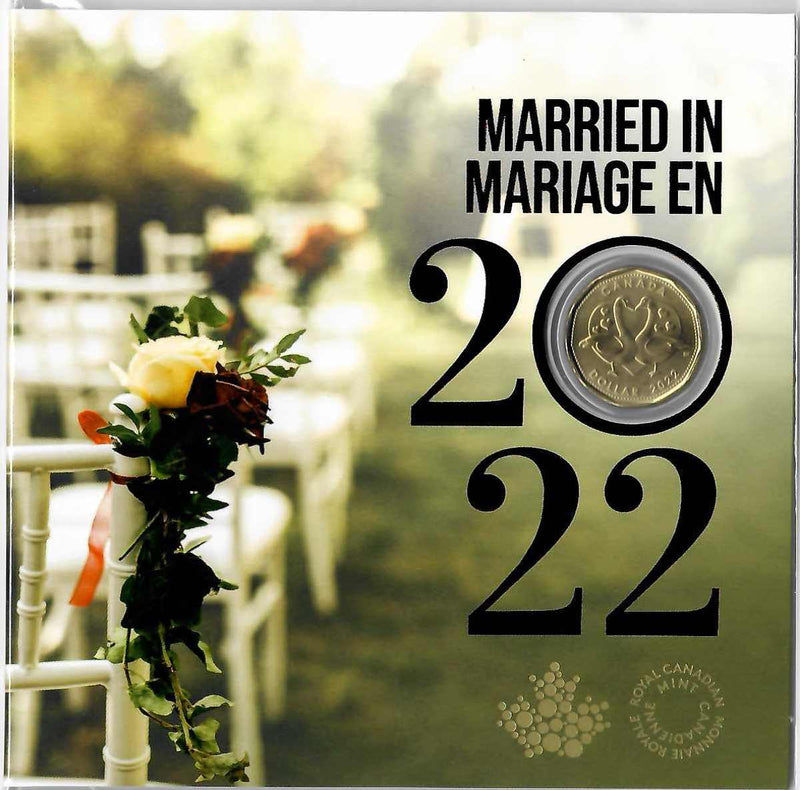 Wedding Coin Gift Card Sets -- 2022 and prior - 2022 image