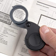 TV-36, TriView™ magnifier - compact folding loupe magnifier with 3x-8.5x magnification image 1