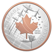 2024 FINE SILVER PROOF SET - 100TH ANNIVERSARY OF THE ROYAL CANADIAN AIR FORCE image 0