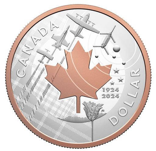 2024 FINE SILVER PROOF SET - 100TH ANNIVERSARY OF THE ROYAL CANADIAN AIR FORCE image 0