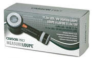 CP-45 measure loupe with super 11.5 magnification and LED/UV lighting image 1