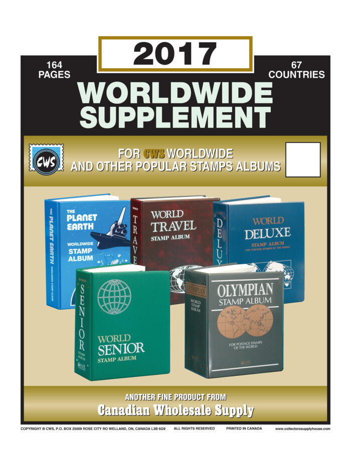 CWS WORLDWIDE SUPPLEMENTS – MADE IN CANADA FOR COLLECTORS WHO DEMAND MORE image