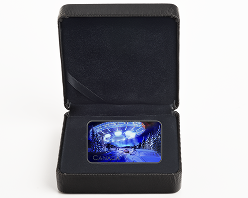 1 oz. Pure Silver Glow-in-the-Dark Coin – Canada’s Unexplained Phenomena: The Yukon Encounter image 2