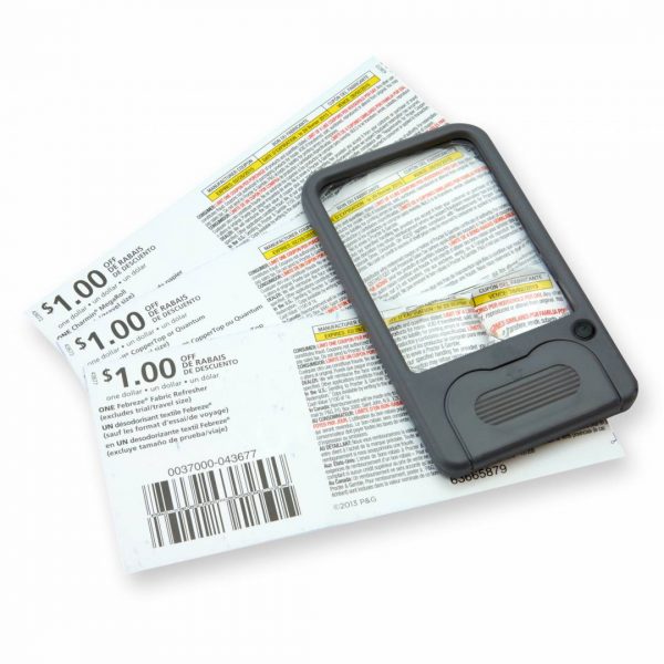 PM-33, Pocket Magnifier™ - a multi-power LED lighted magnifier image 1