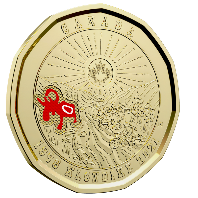 Klondike Gold Rush Coloured Special Wrap Roll image 0